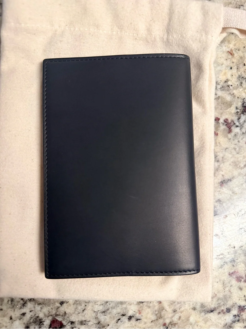Saint Laurent Black Smooth Leather Card & Passport Holder - Picture 5 of 6